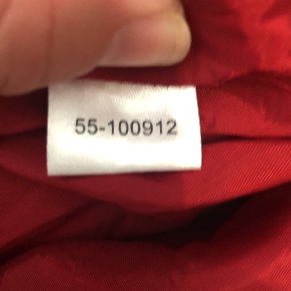 Ann Taylor LOFT skirt women's size 10P petite red brown hounds tooth wool EUC - Picture 8 of 9